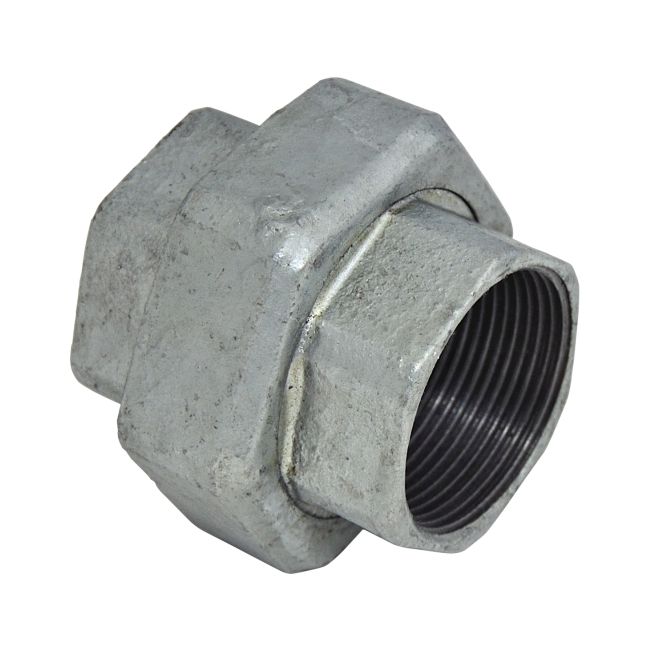 Dwuzłączka nakrętna płaska 1" ocynkowana