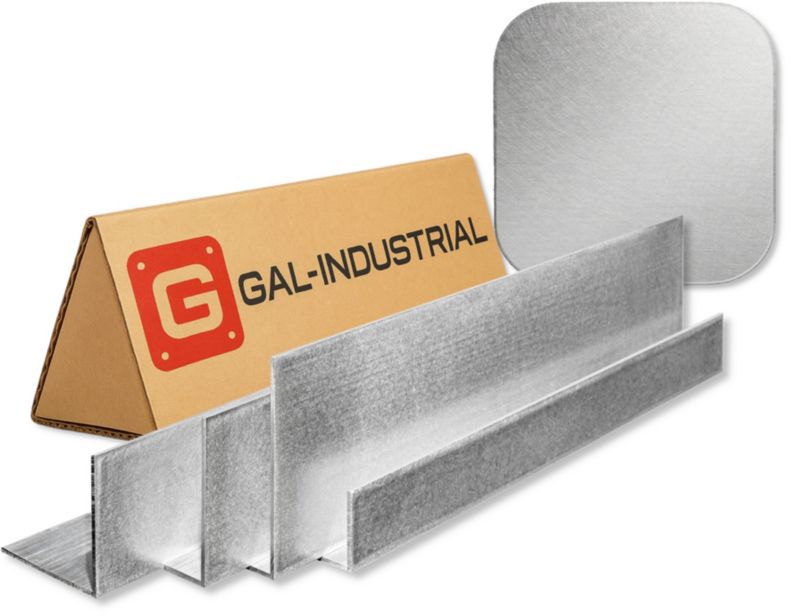 Kątownik Aluminiowy SATYNOWANY GAL-INDUSTRIAL 40x30x2mm 70cm Alu + Cięcie na wymiar 1szt.