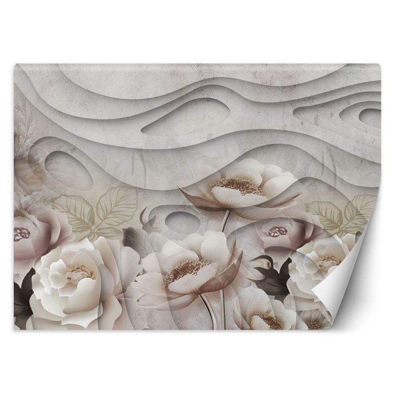 Fototapeta Feeby Kwiaty beton abstrakcja 100x70 1 szt