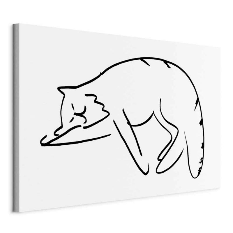 Obraz Artgeist Kocie sny 60 x 40 cm płótno włoskie 1 szt