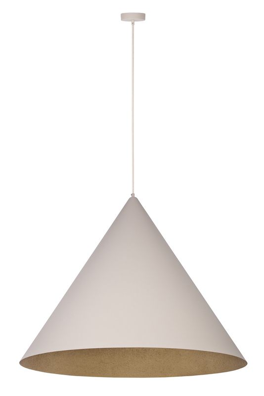 Lampa wisząca Sigma Lighting Vesuvio 9488 beżowo-złota nowoczesna 3xE27 x 1 szt.