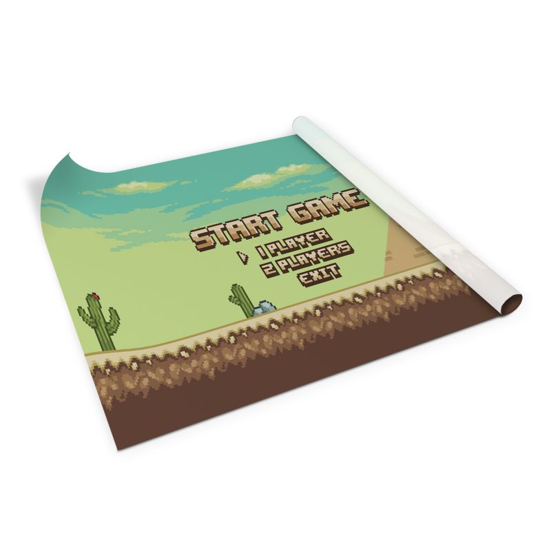 Samoprzylepna okleina Tulup 100x50 cm Nowa gra 1 szt.