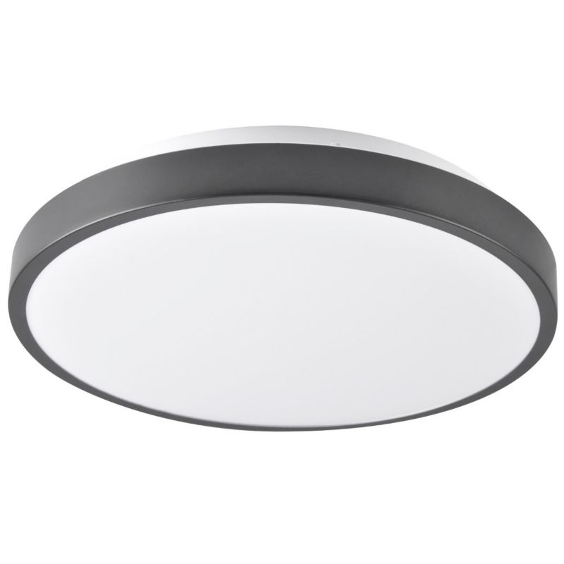 Plafon Polux Kern biało-czarny LED 15W 4000K 1600lm IP20 wym: 7 x 29 x 29 cm tworzywo sztuczne - 1 szt.