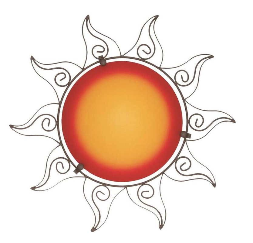 Plafon sufitowy do salonu i sypialni SUMER 1 punkt światła