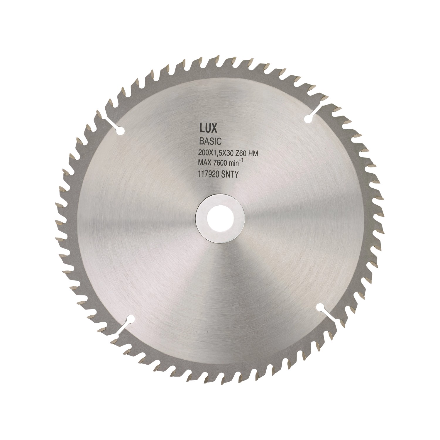 LUX Tarcza zębata HM 190 mm x 30 mm 60 zębów