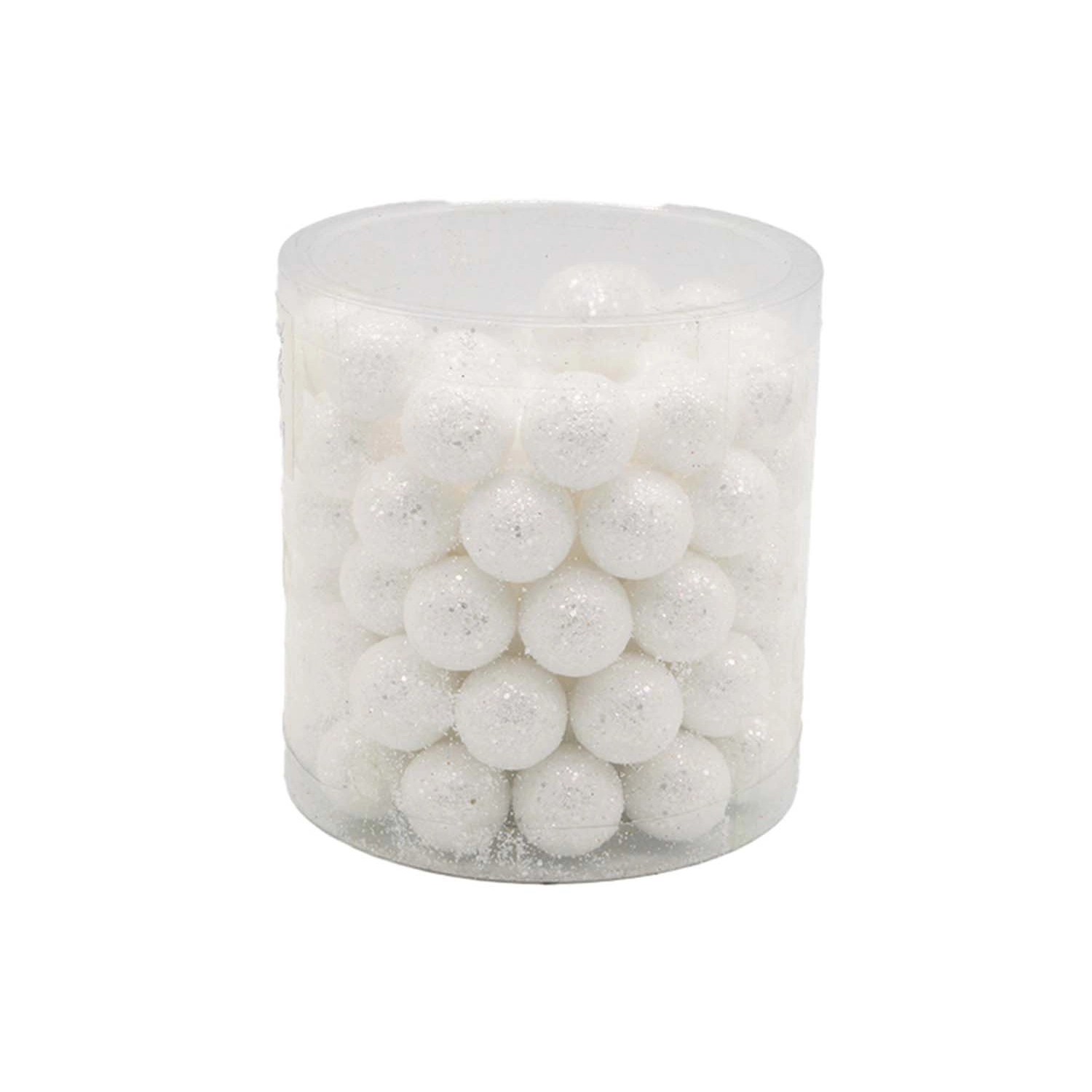 Kulki dekoracyjne 2cm/35g białe