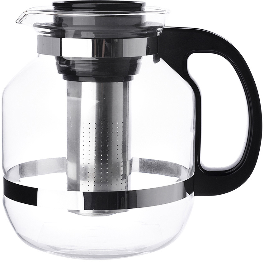 Dzbanek z zaparzaczem Altom Design Sencha, 2.6l, szkło, przezroczysty