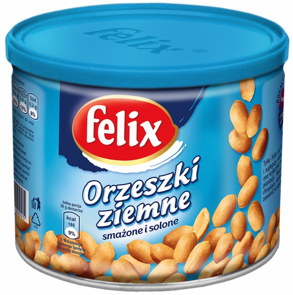Orzeszki ziemne solone Felix, 140g