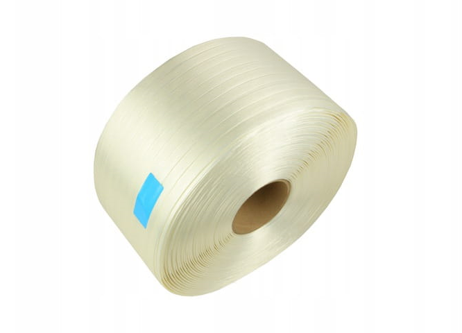 Taśma spinająca PET, miękka, 16mmx850m, biały