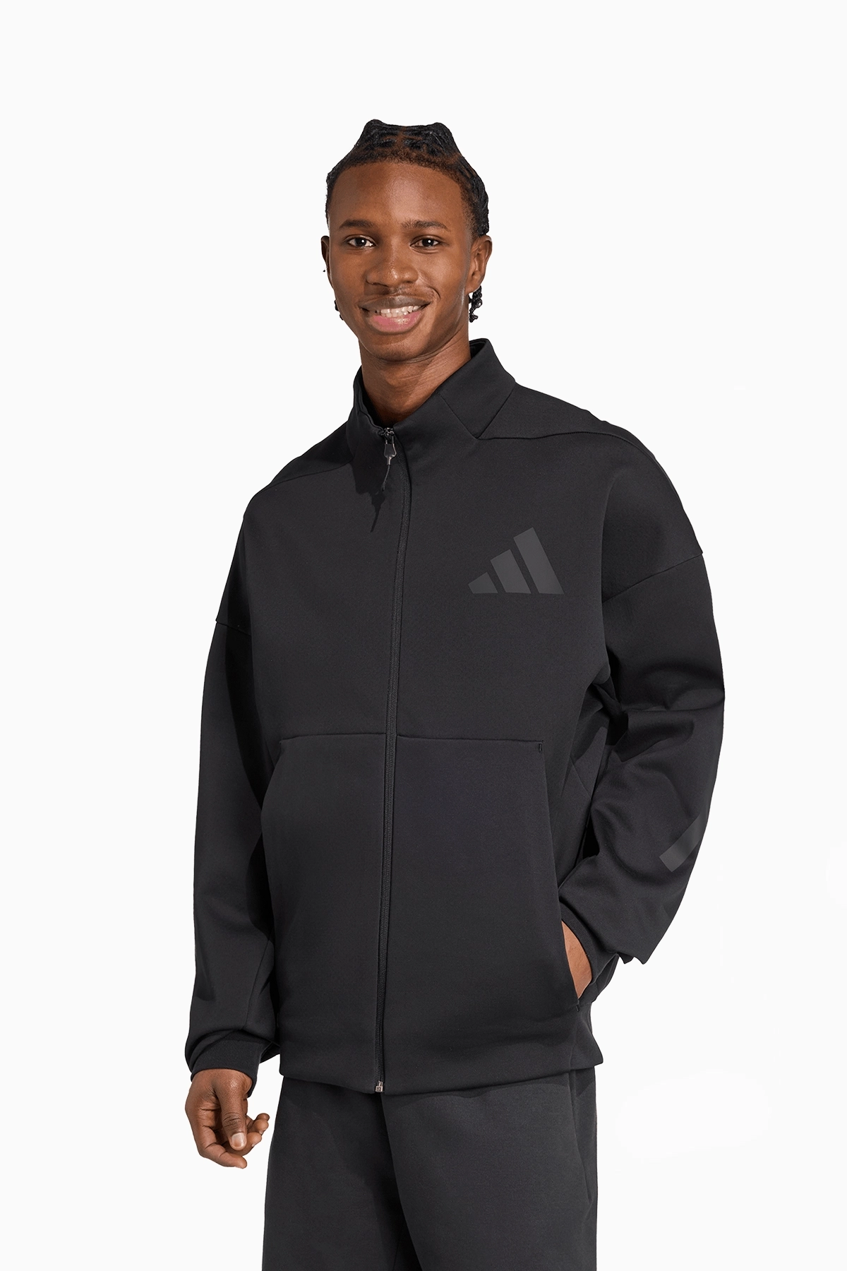 Bluza adidas Z.N.E. Full-Zip - Czarny