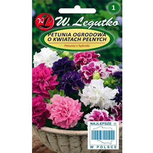 1 szt, Petunia csüngő Polka F2 - Magok: Mod de ambalare: 50 db