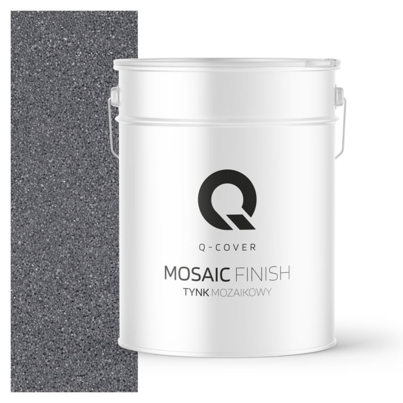 Tynk Mozaikowy Q-Cover Szary ciemny M05 12.5KG