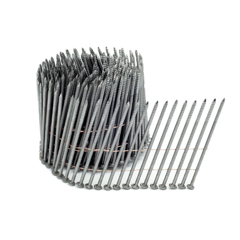 Gwoździe do gwoździarki Lun Fix 2,5x50 mm pierścieniowe łączone drutem 9000szt.