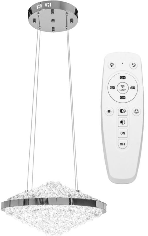 Lampa Sufitowa Wisząca Toolight App774-1Cp Szary