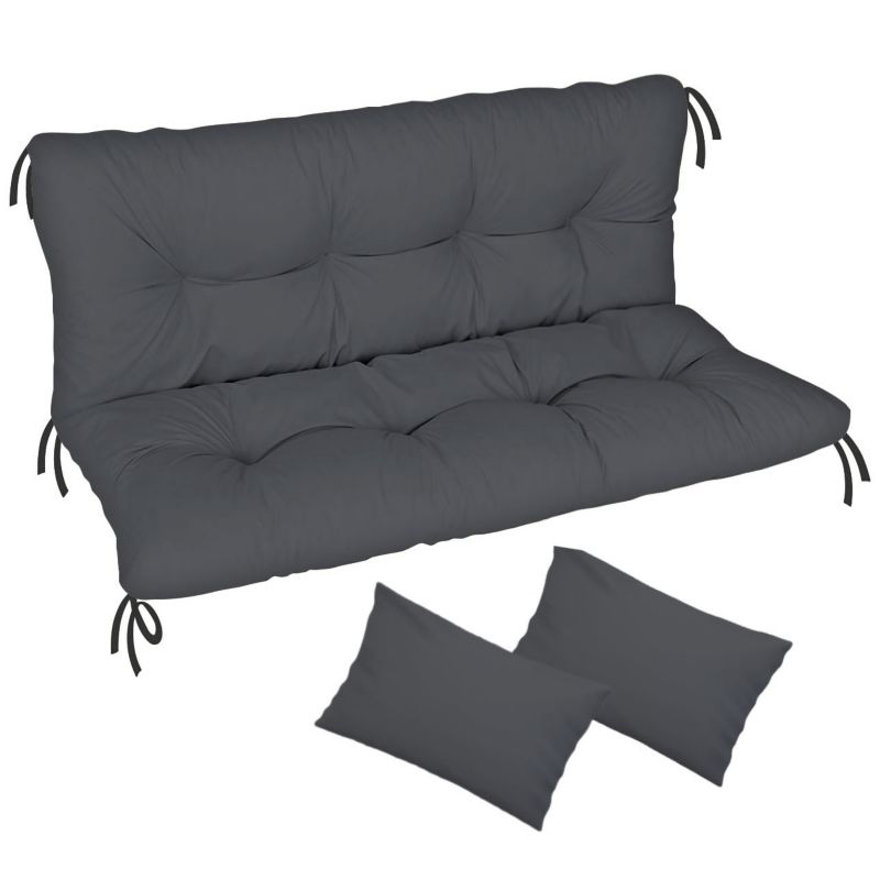 Poduszka materac na huśtawkę Comfort FEROCITY Grafit 120x50x50 1 szt.