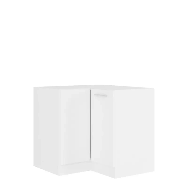 Narożna szafka kuchenna biały mat SNOW