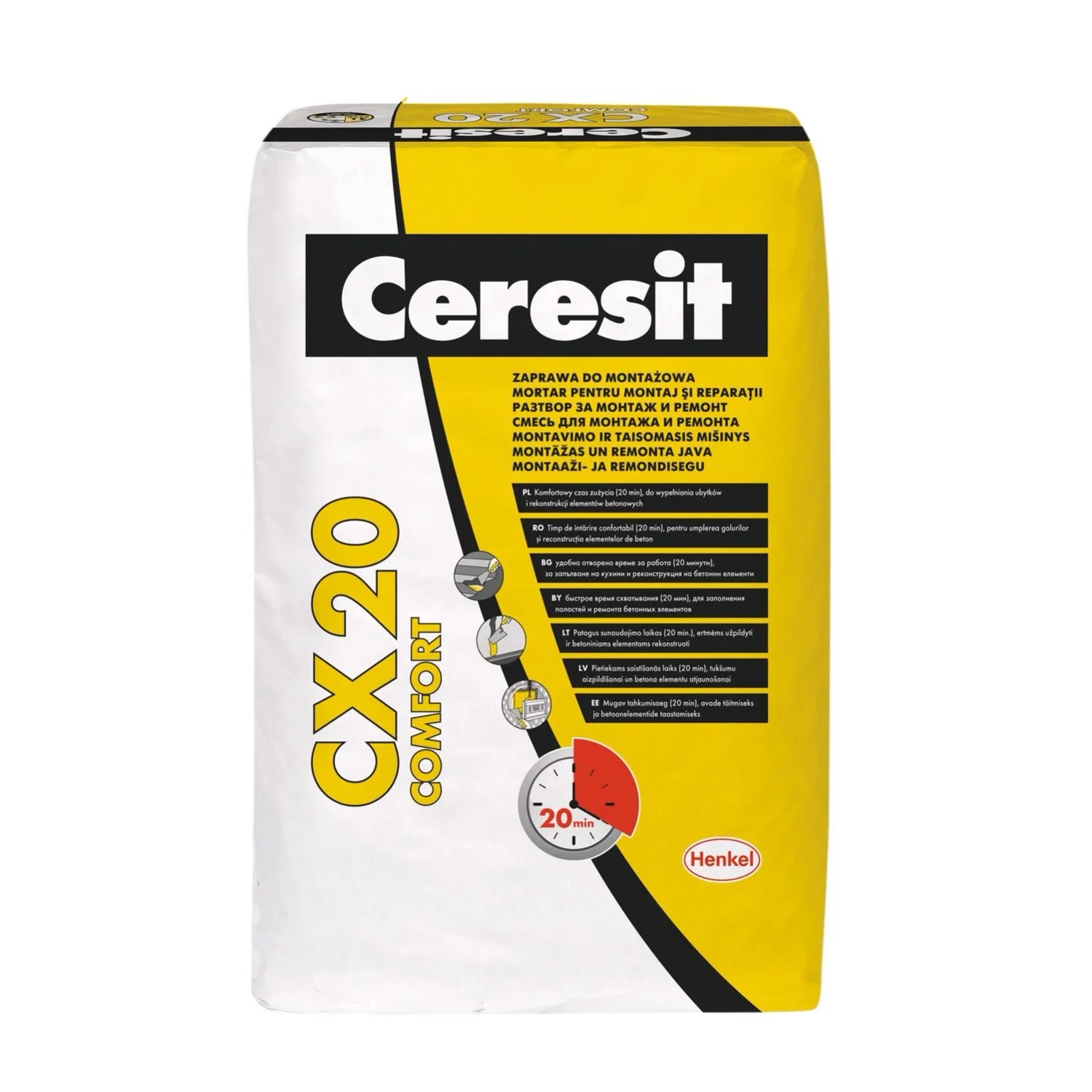 Ceresit Zaprawa do montażu i napraw CX20 20 kg