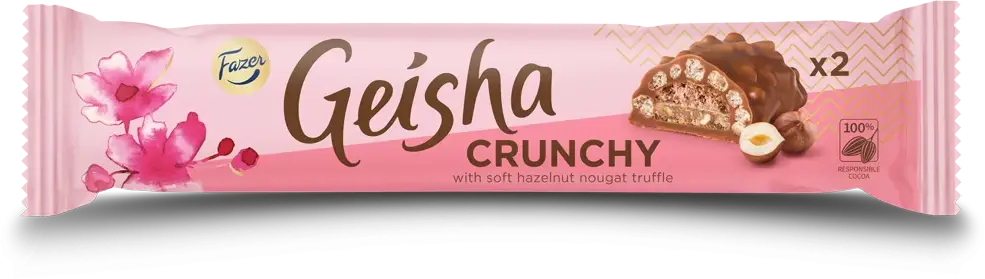 Baton Fazer Geisha Crunchy, 50g