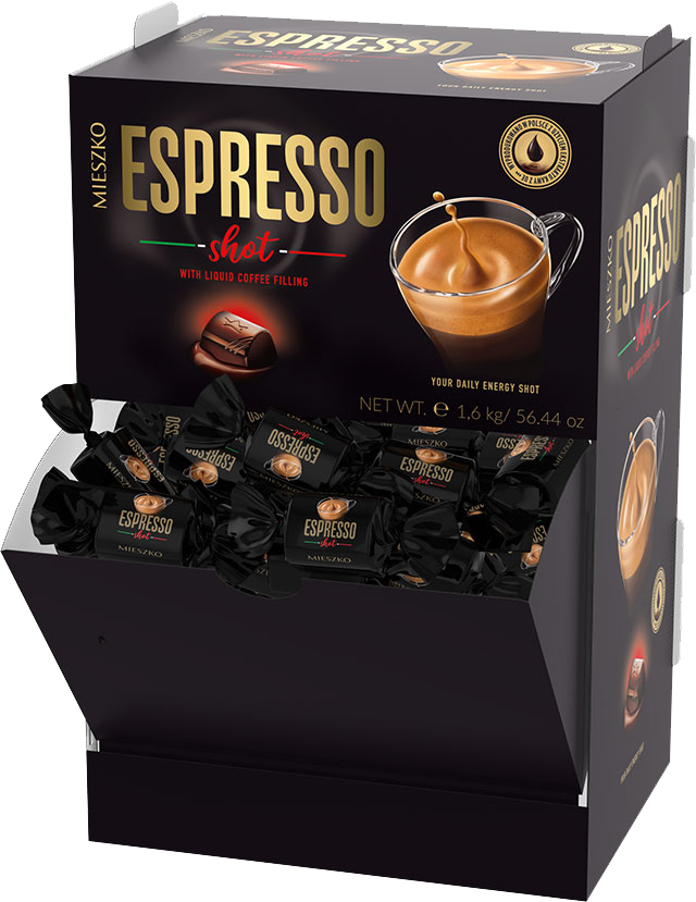 Czekoladki Mieszko Espresso, kawowy, 1.6kg