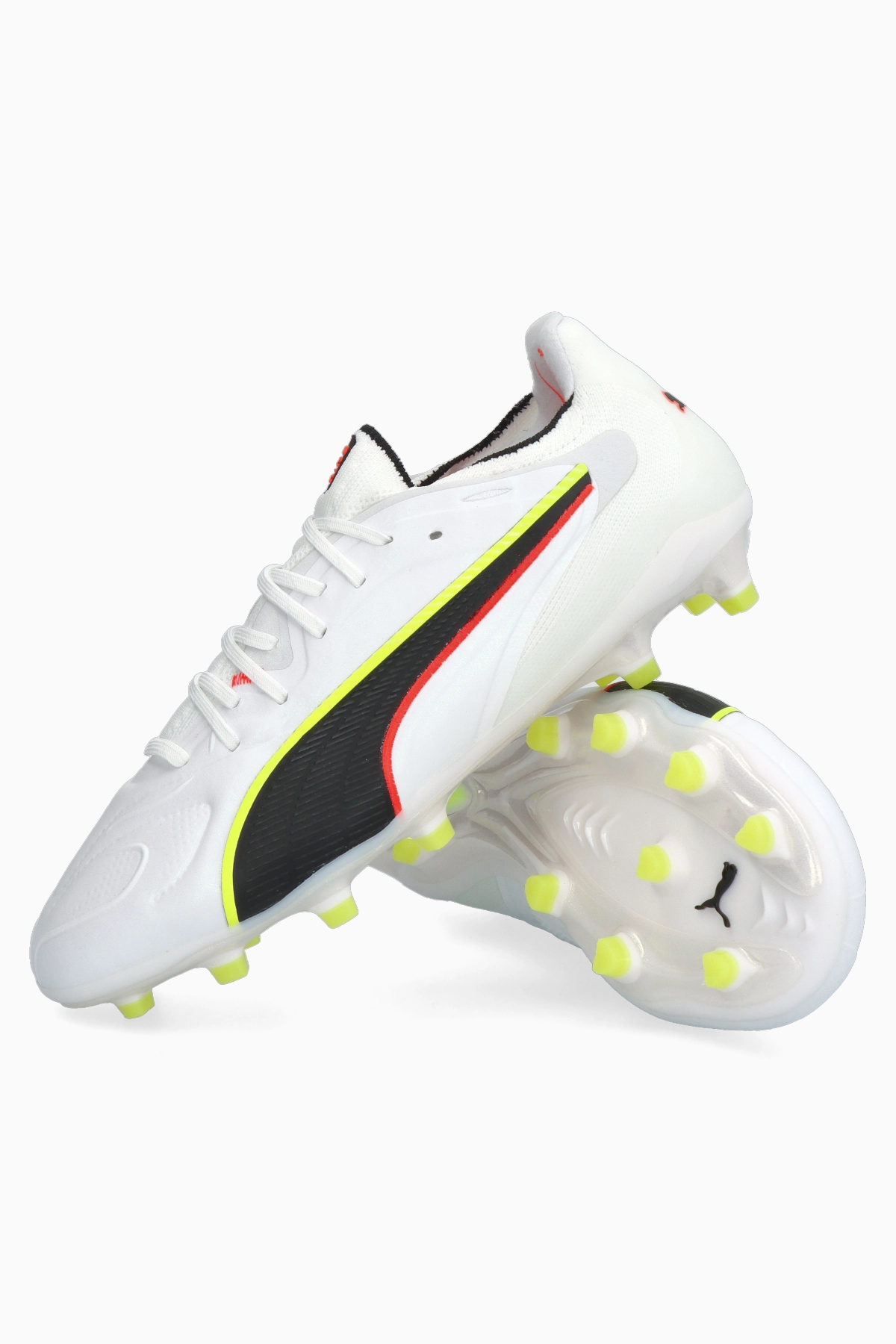 Korki Puma King 20 Ultimate FG/AG Damskie - Biały