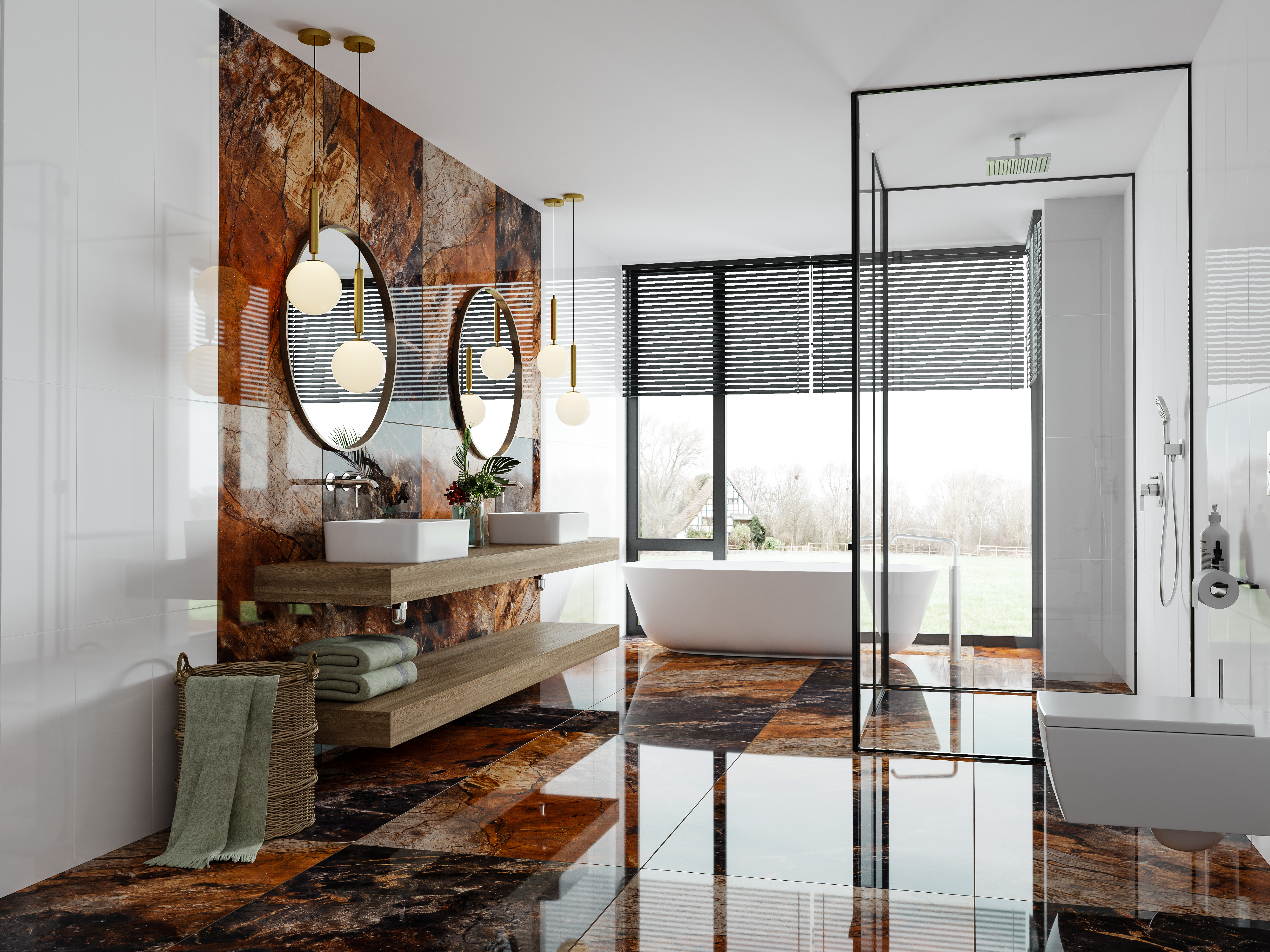 Ceramstic Granderoca płytka podłogowa 160x80 cm mix kolorów