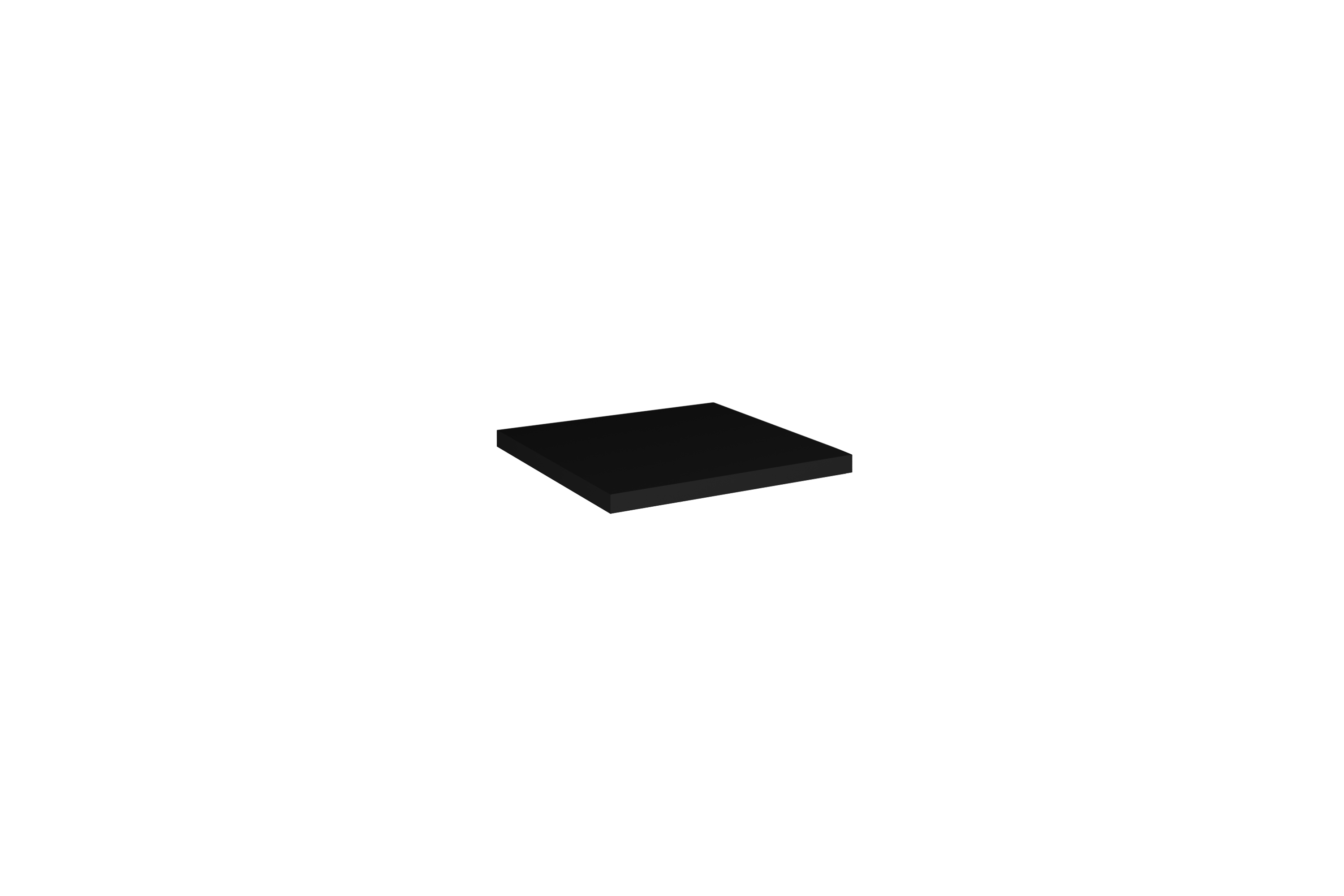 Comad Nova Black blat 40,4x40 cm czarny NOVA BLACK B 89-40