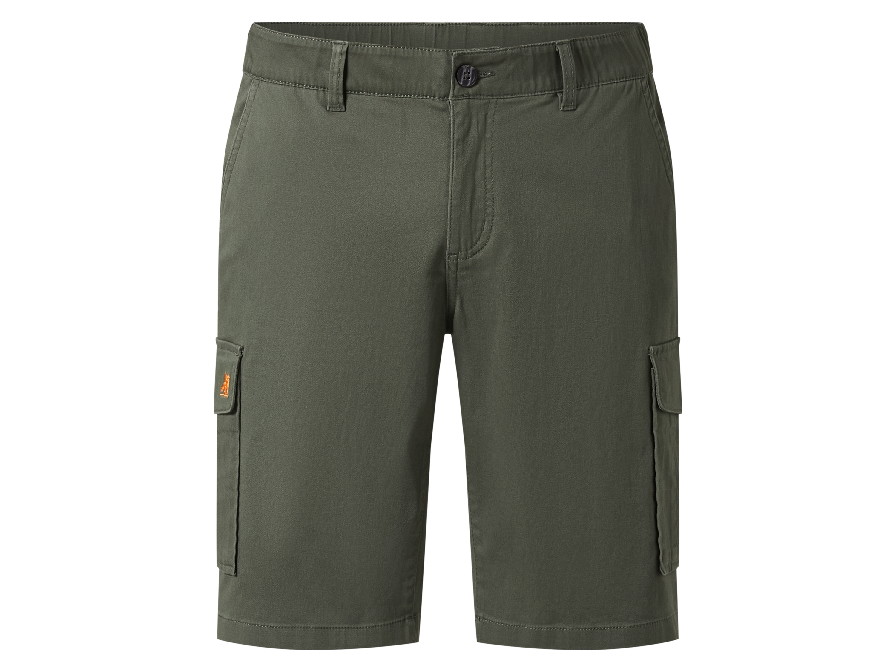 Szorty cargo męskie z bawełną U.s. Grand Polo Oliwkowy, M 48/50