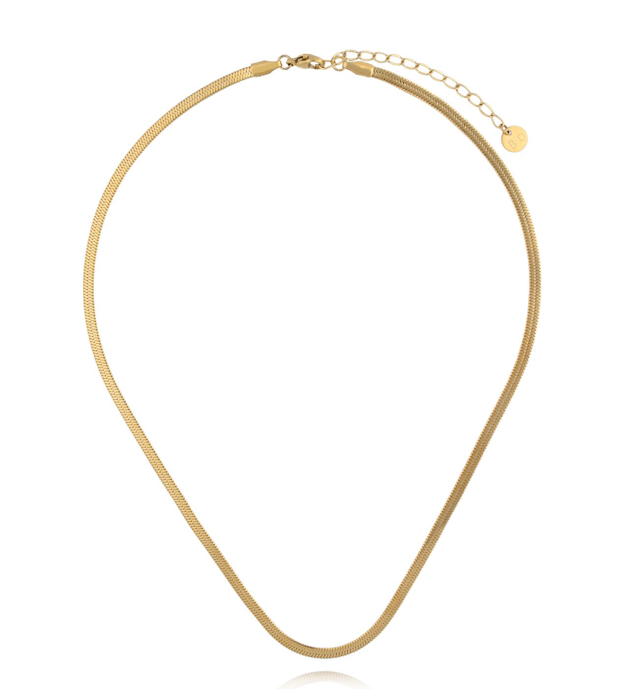 Naszyjnik żmijka złota NSY0549