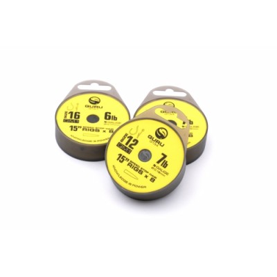 Guru Haczyki QM1 Speed Stop z przyponem 0,19mm nr 14