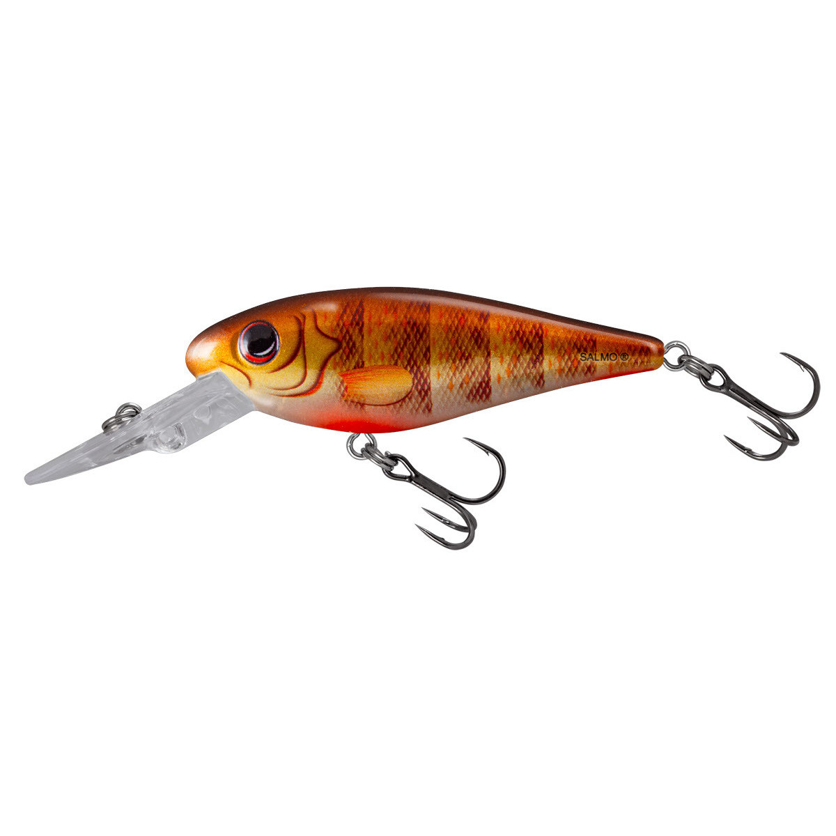 Salmo Wobler Rattlin Executor Pływający Clear Brown Perch 5cm