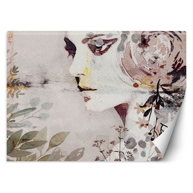 Fototapeta Feeby Kobieta abstrakcja malowana akwarelą 150x105 1 szt