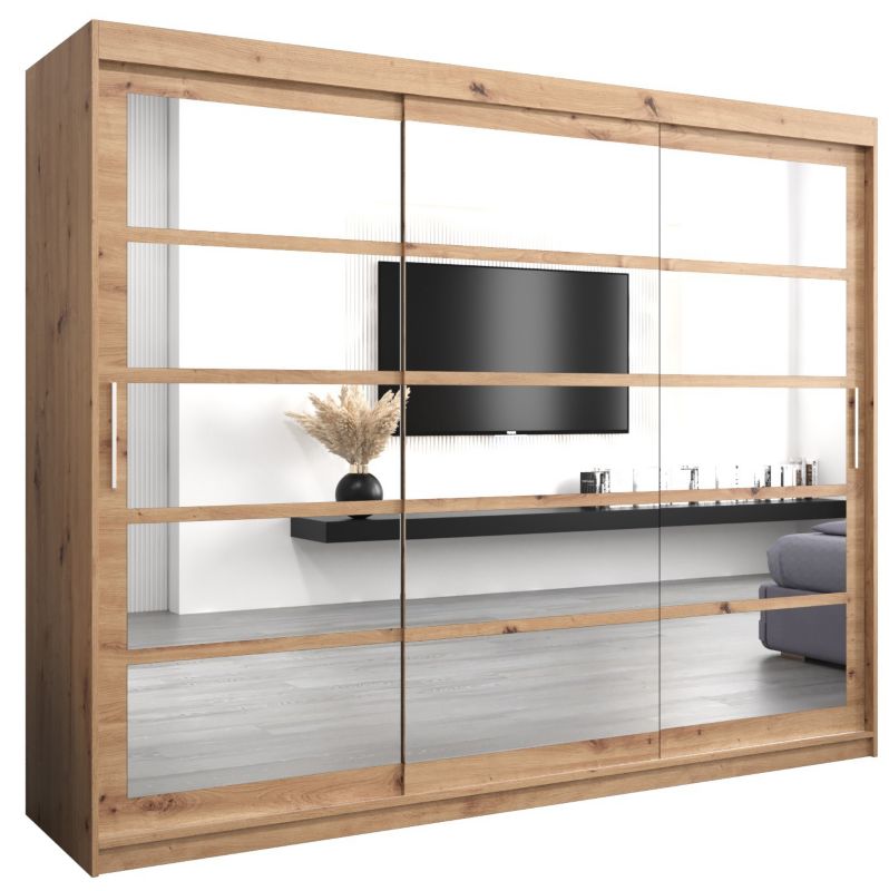 Szafa przesuwna Abiks ROMA 2 250 artisan + artisan 1 szt.