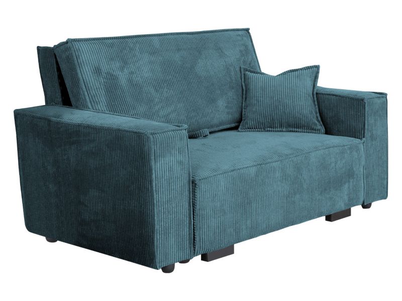 Kanapa rozkładana MIRJAN 24 Viva Star Sztruks II ciemny turkus 1 szt.