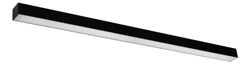 Kinkiet Thoro Lighting PINNE czarny LED 1x38W 5700lm Ciepła biel IP20 -1 szt.