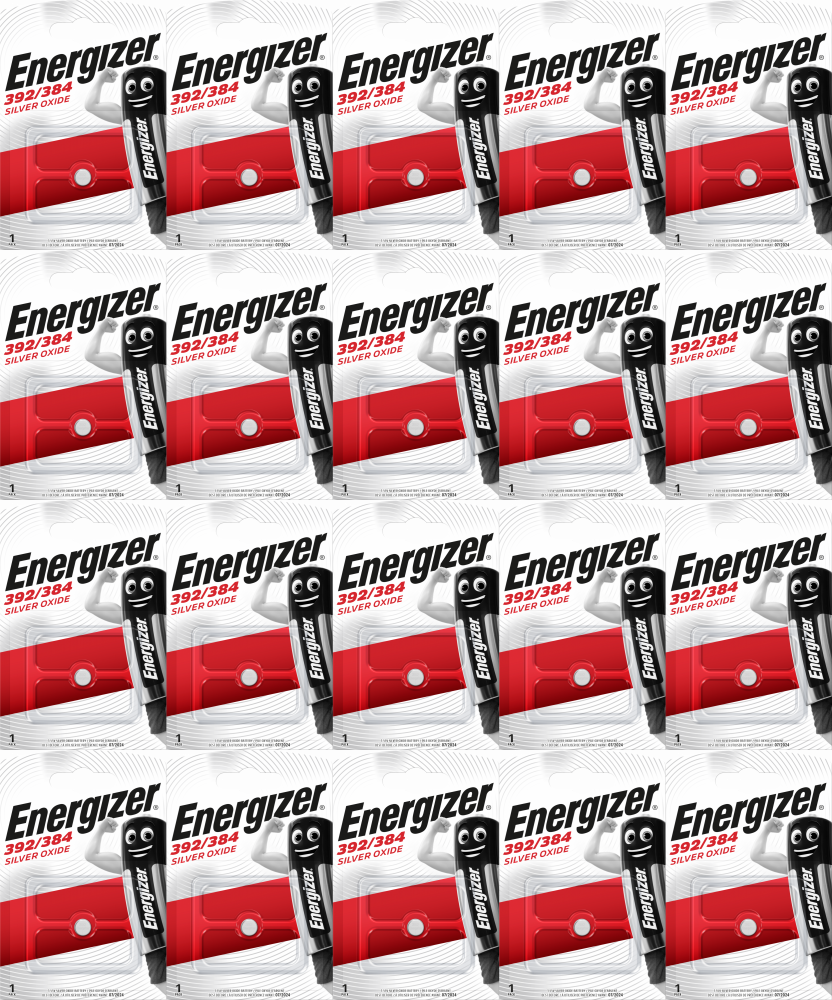 20x Bateria specjalistyczna Energizer, LR41, 392/384 G3 / SR41W, 1 sztuka