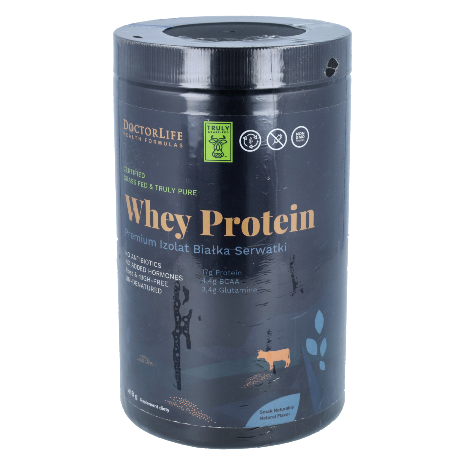 Doctor life, whey protein o smaku neutralnym, 450 g