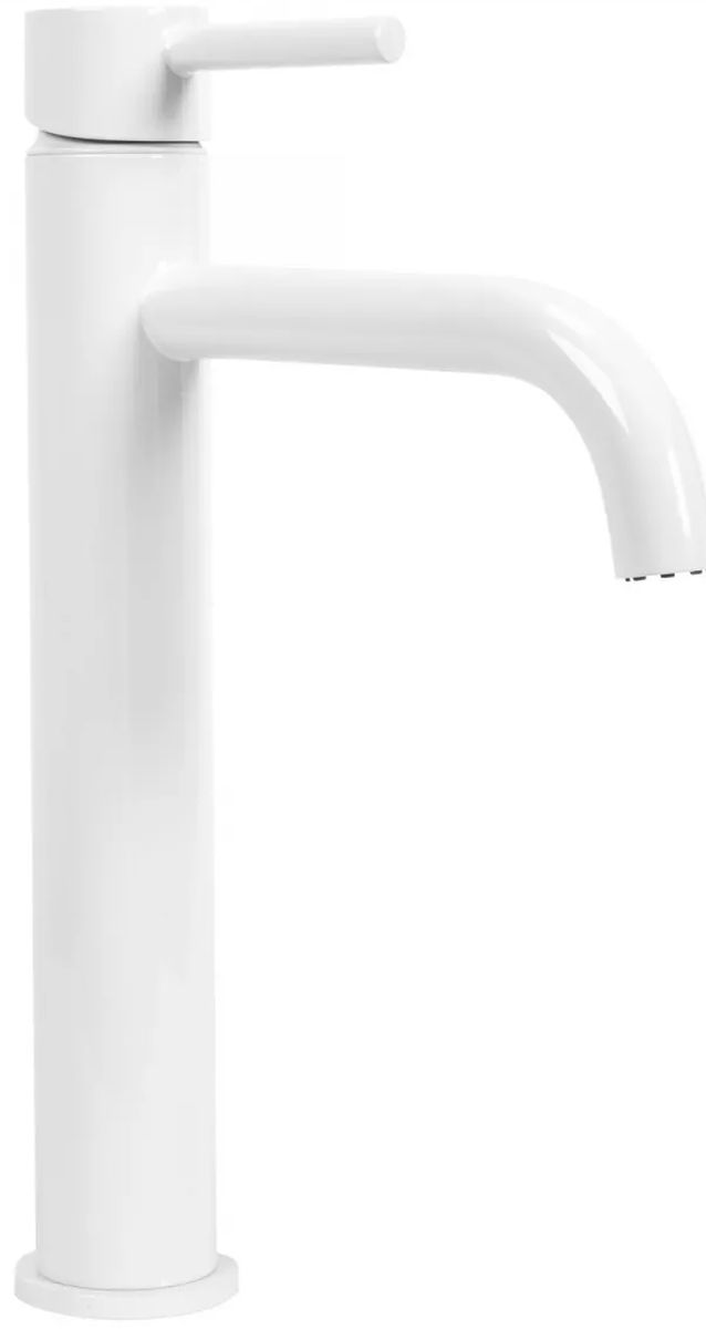 Rea Lungo bateria umywalkowa stojąca wysoka biała REA-B4400