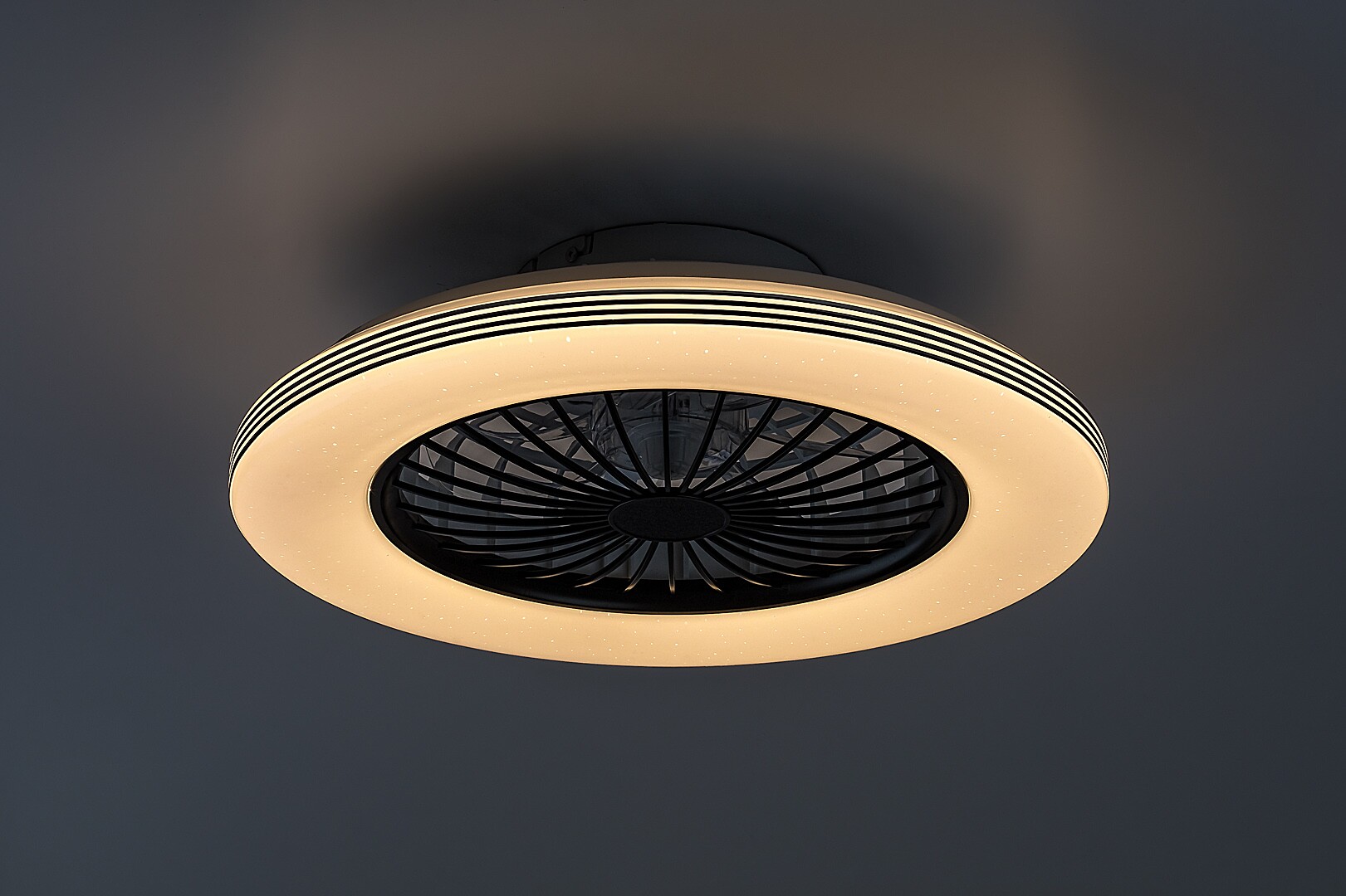 Rabalux Dalfon 2 plafon 1x48 W z wentylatorem biały-czarny 71330