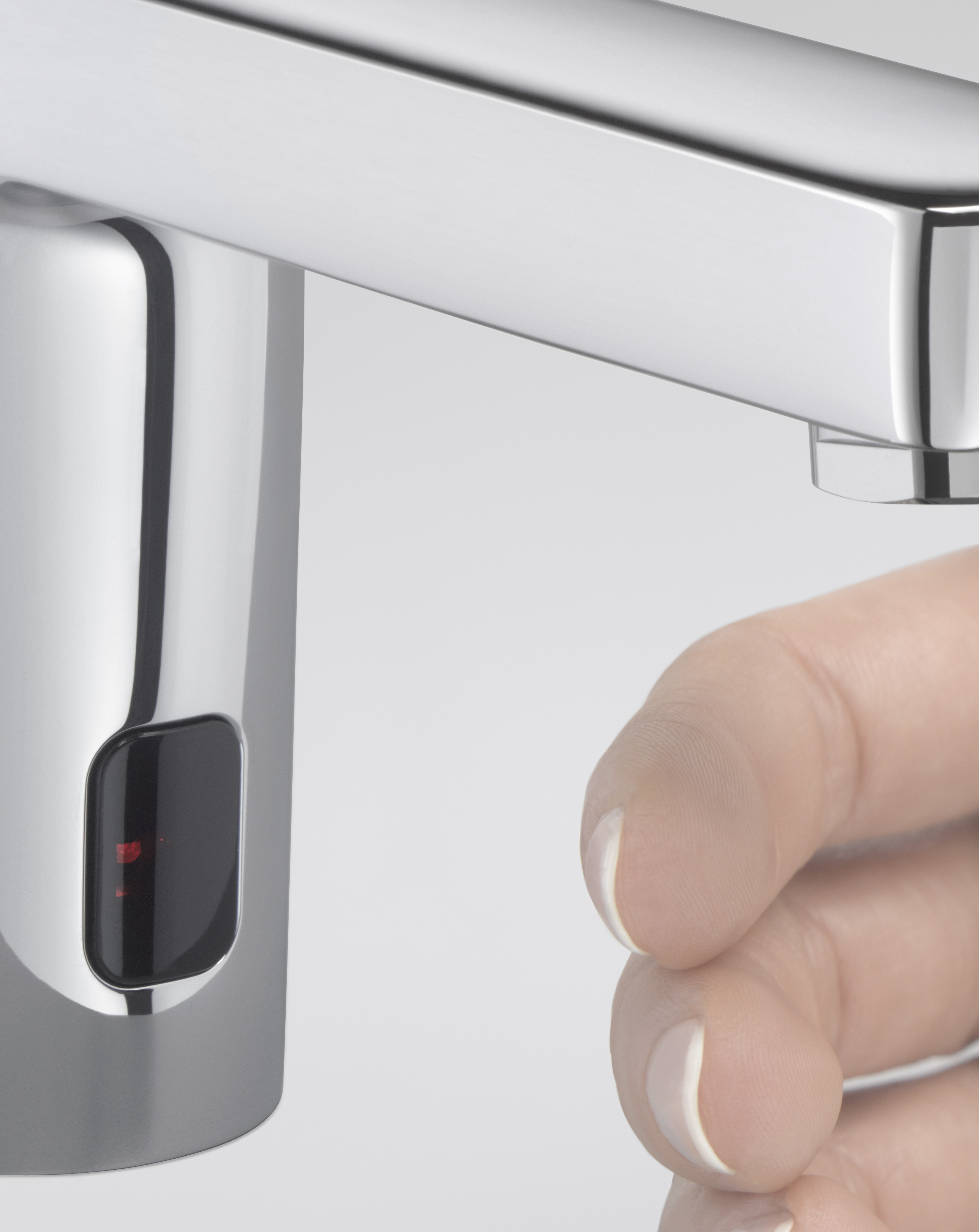 Kludi Zenta bateria umywalkowa stojąca elektroniczna chrom 3820205