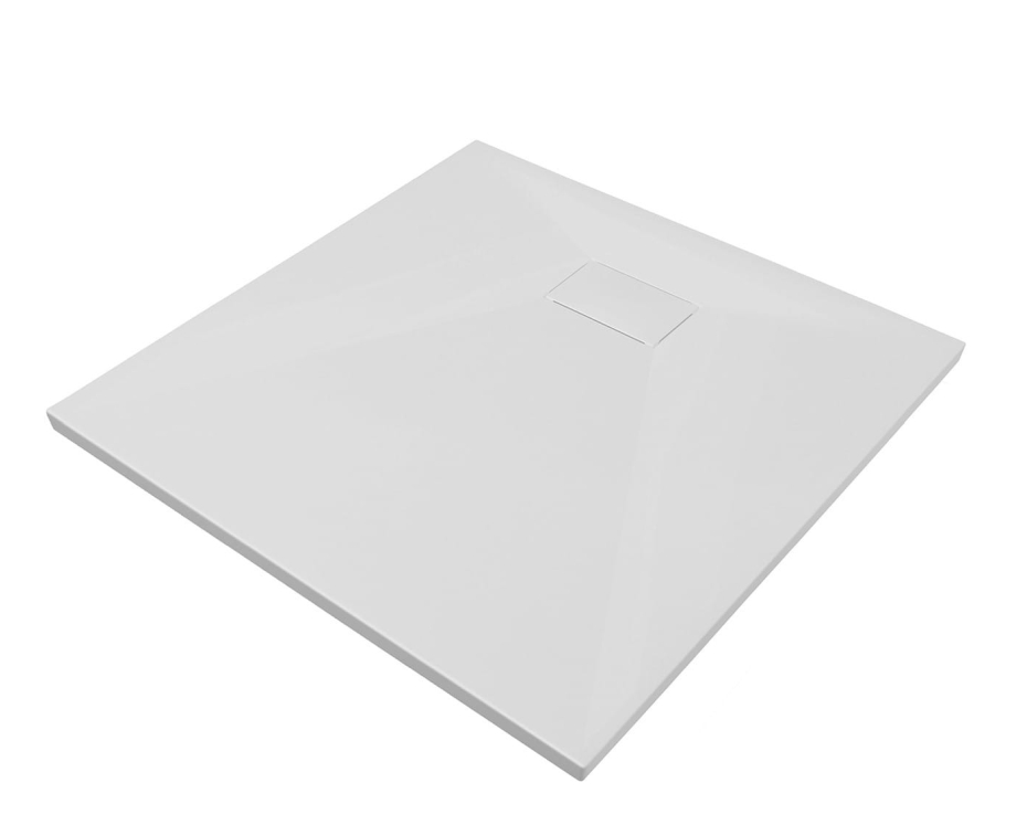 Besco Vexo brodzik kwadratowy 90x90 cm biały BV-90-90-K