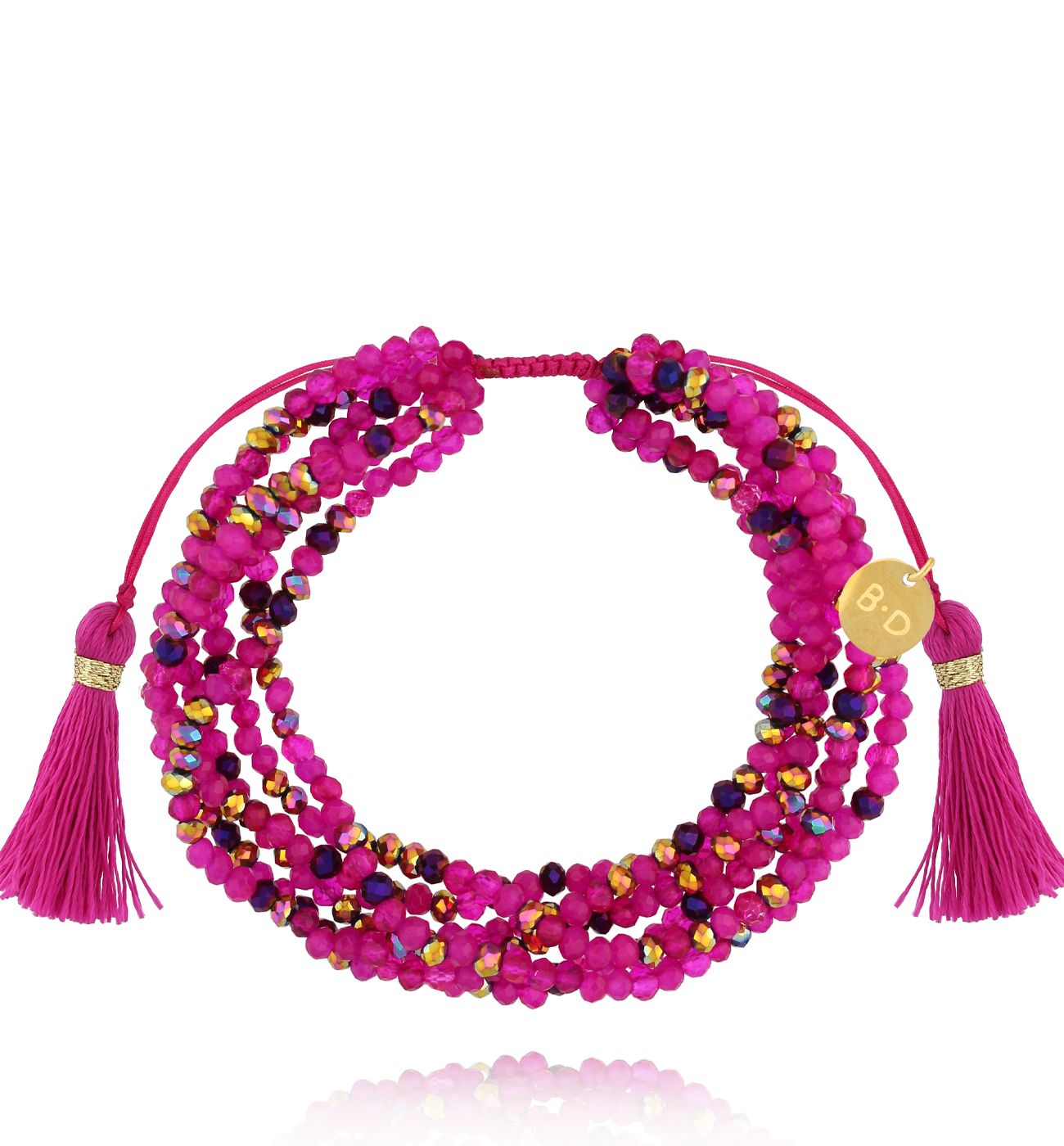 Bransoletka z kryształkami i chwostami Soulmate Spark BCY0299