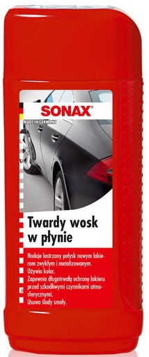 SONAX TWARDY WOSK W PŁYNIE 250ML - Petrostar