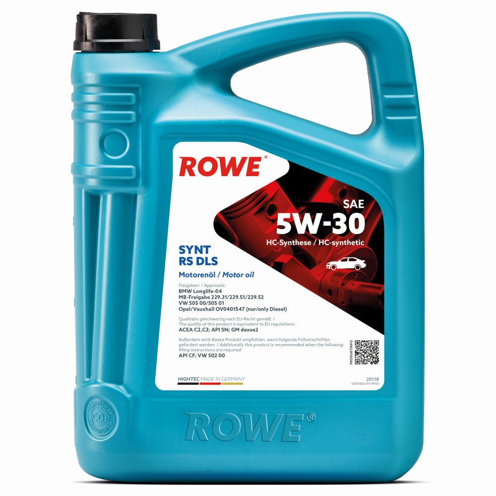 ROWE HIGHTEC SYNT RS DLS 5W30 5L - Petrostar