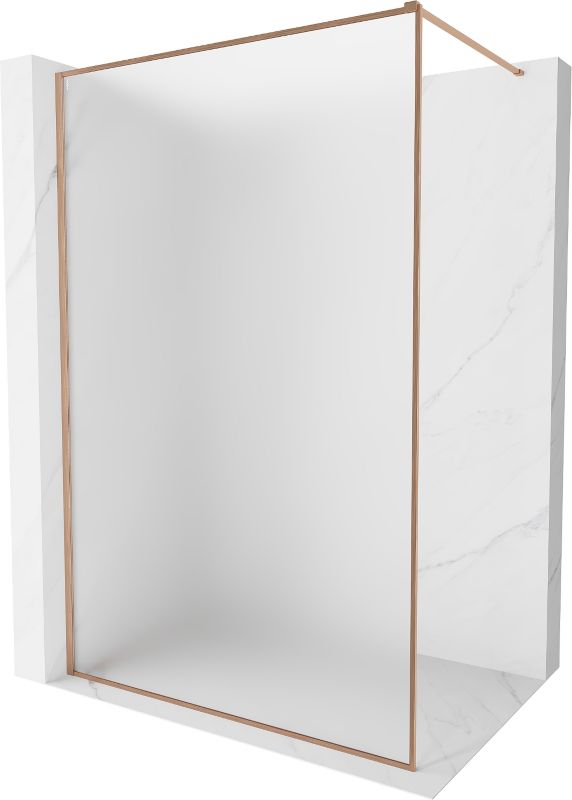 Ścianka prysznicowa Walk-in Mexen Kioto-F miedź szczotkowana 80x202 800-080-104-65-30 1 szt.