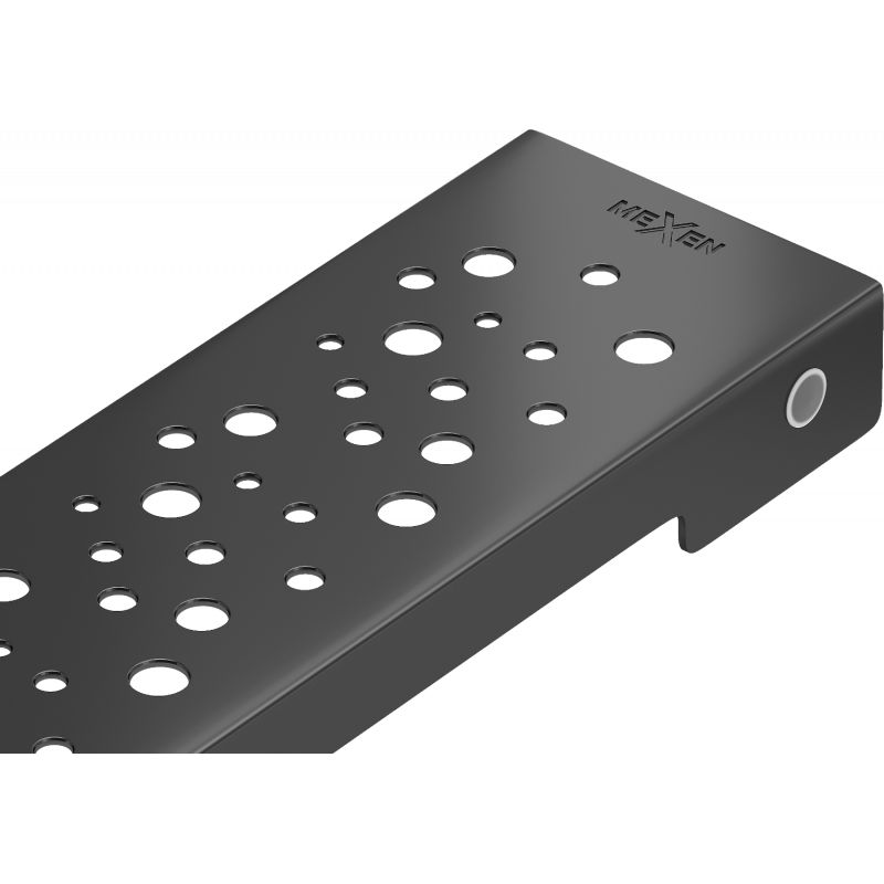 Maskownica do odpływu liniowego Mexen M12 czarna 90 cm