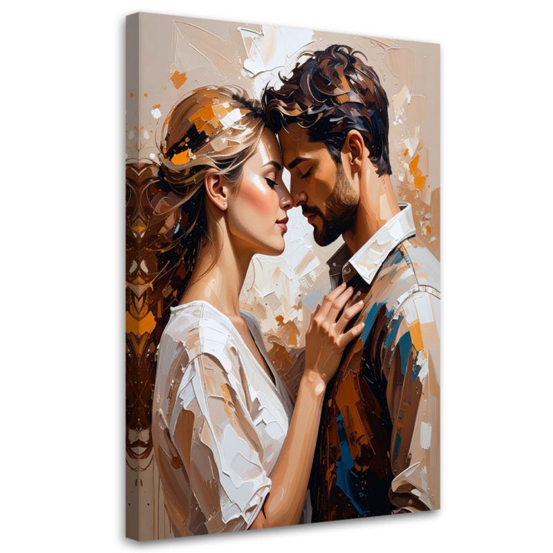 Obraz do salonu sypialni Feeby Zakochana Para Miłość 40x60cm 1szt