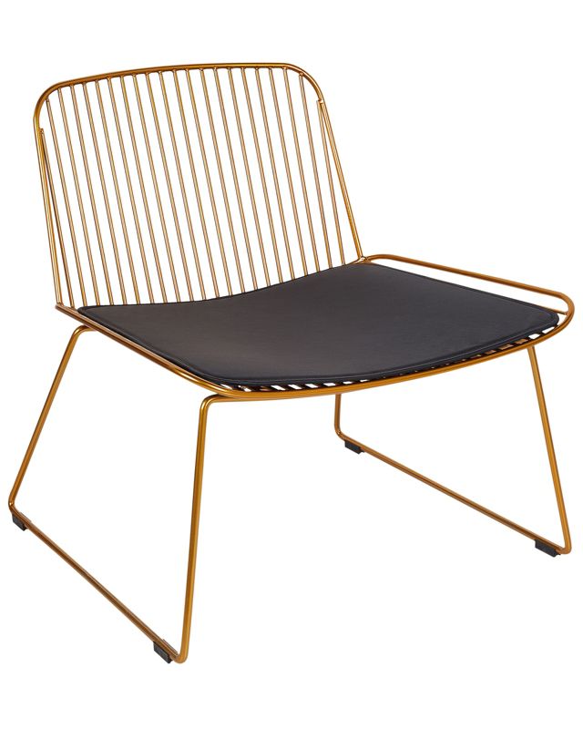 Krzesło do jadalni Snorum Metal Złoty 1 szt.