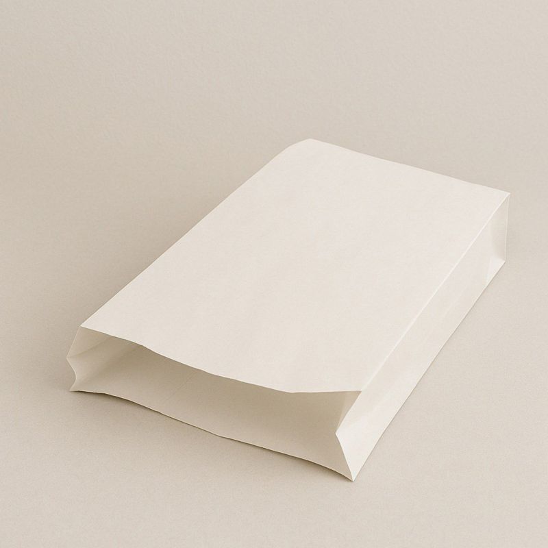 Torba papierowa Neopak FAŁDOWA 180x350 / BIAŁA 1000 szt.