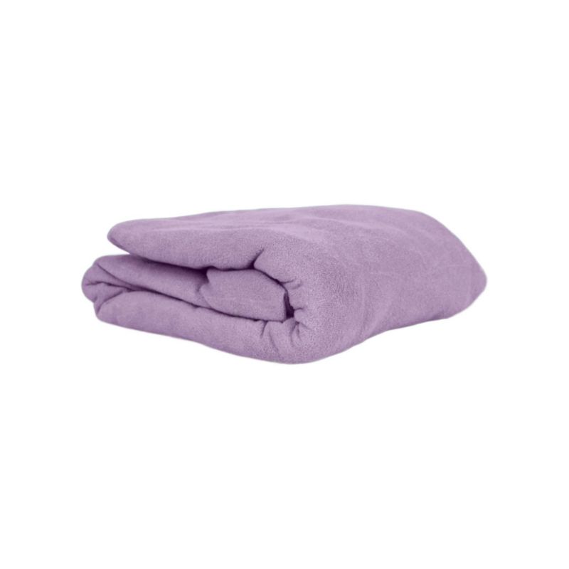 Prześcieradło z gumką jersey wrzos jasny 120x210 1 szt.