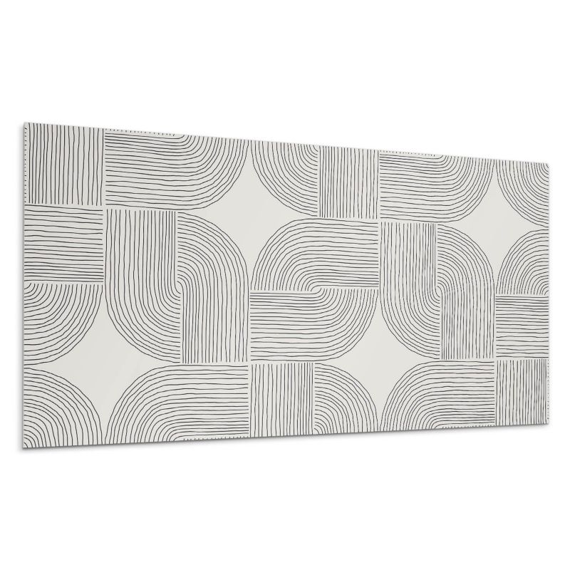 Panel samoprzylepny Wallfluent 120x60 cm Wzór geometryczny z dynamicznymi liniami 1 szt.